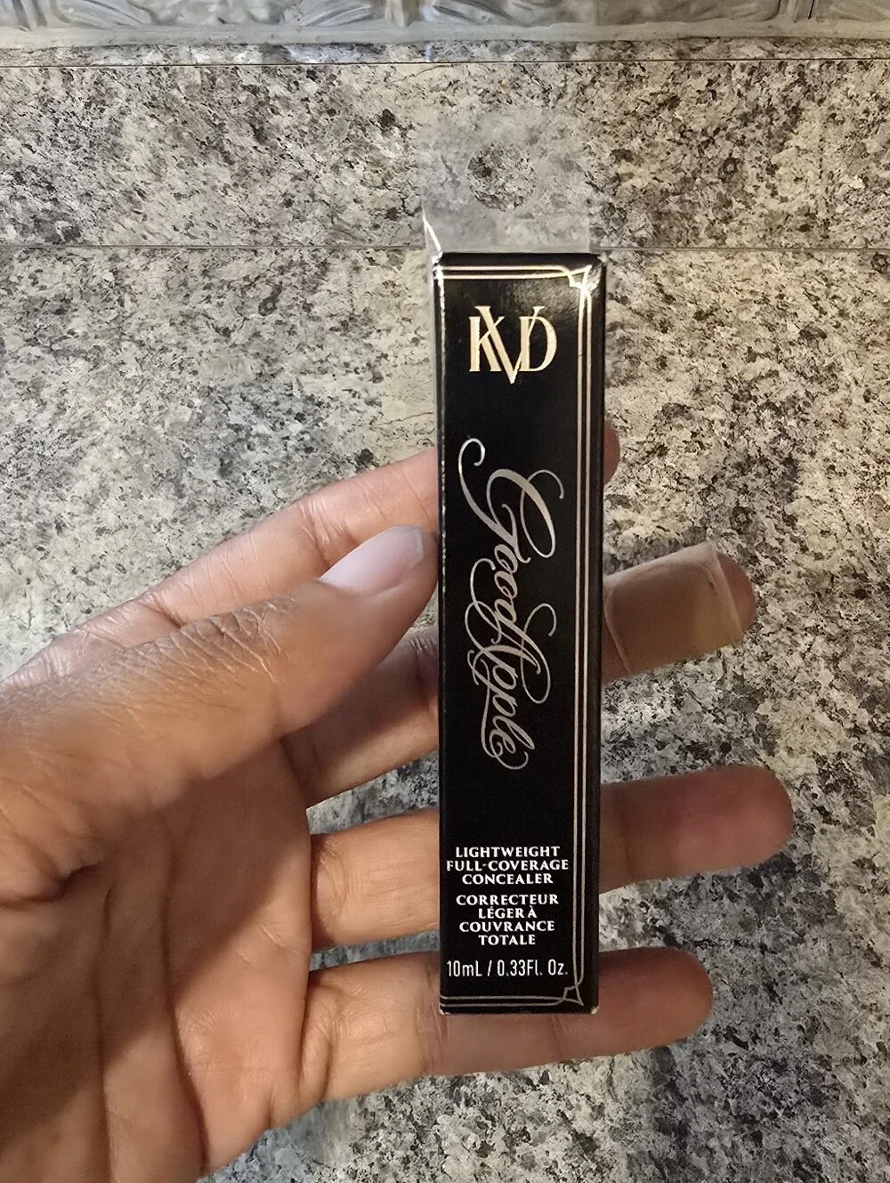 KVD BEAUTY Good Apple Lightweight Full-Coverage Concealer TAN 158 (0.33oz)